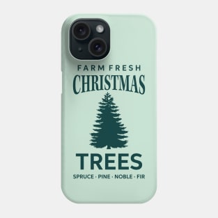 Christmas tree farm Phone Case