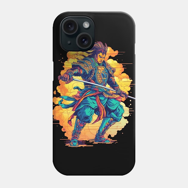 Ninja Samurai Warrior Phone Case by DavidLoblaw