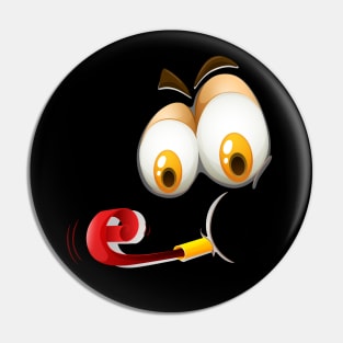 Funny Face Pin