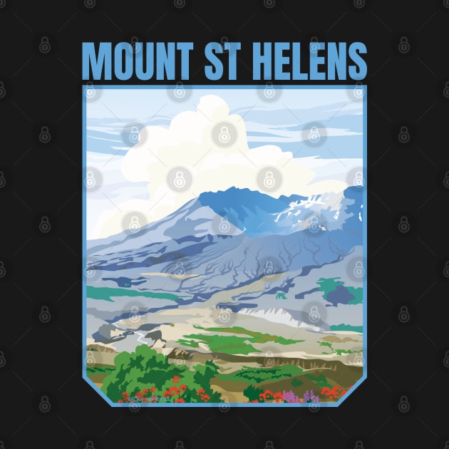 Mount Saint Helens Washington by Sue Cervenka