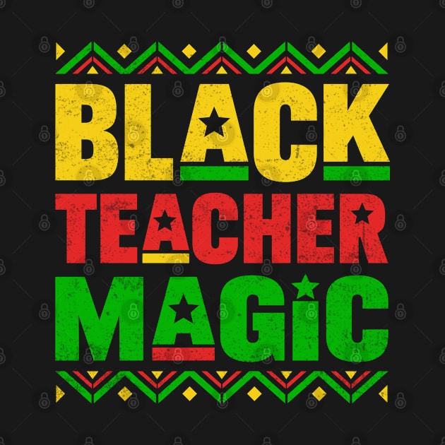 VINTAGE BLACK TEACHER MAGIC by mansoury