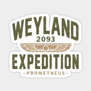 Weyland Prometheus Expedition by Buck Tee Magnet