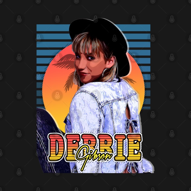 Retro Flyer Style Debbie Gibson Fan Art by Now and Forever