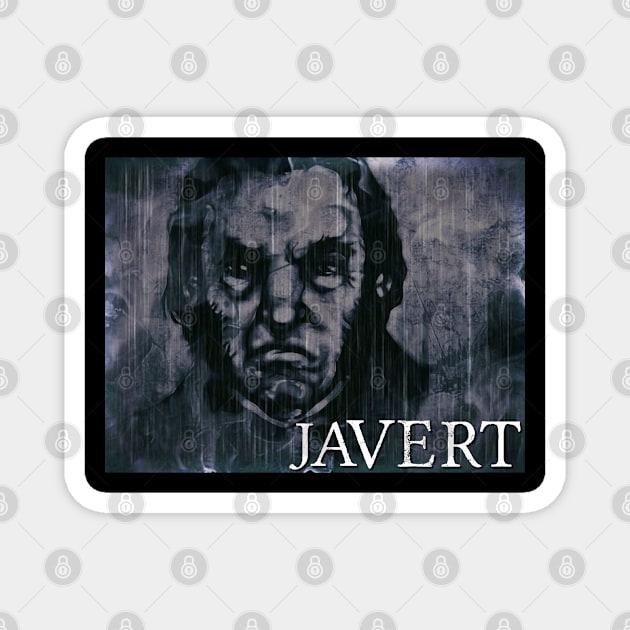 Les Miserables Javert Magnet by Harlequins Bizarre