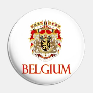 Belgium - Belgian Coat of Arms Design Pin