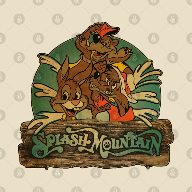 the splash mountain Retro by zackninja99