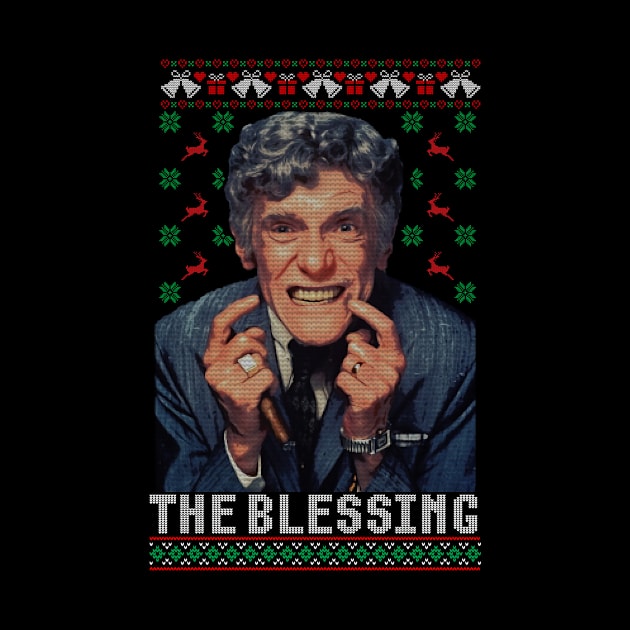 The Blessing Uncle Lewis - Ugly Christmas Sweater by Stacy Peters Art