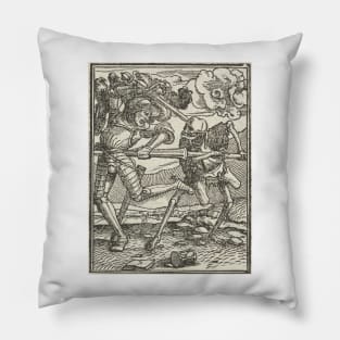 The Dance of Death - Hans Holbein Pillow