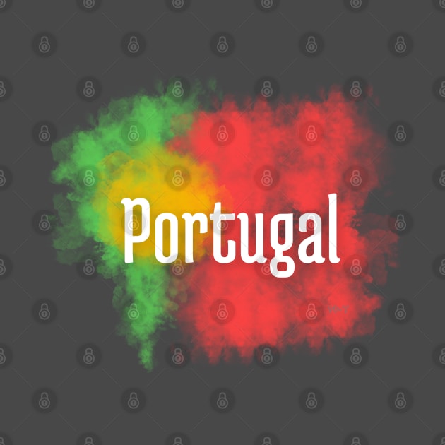 Portugal flag by Piedra Papel & Tijera