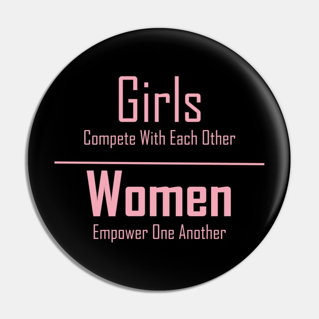 Women Empower - Pink Pin by TeeGeek Boutique