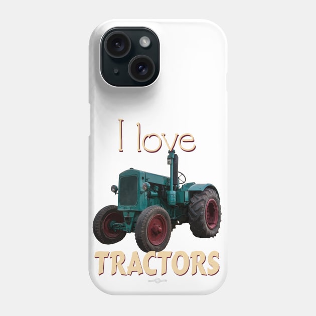 I Love Tractors Deutz FM217 Phone Case by seadogprints