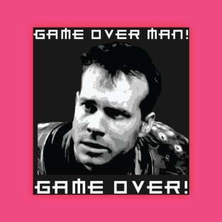 Game Over Man Game Over Quote Aliens T-Shirt