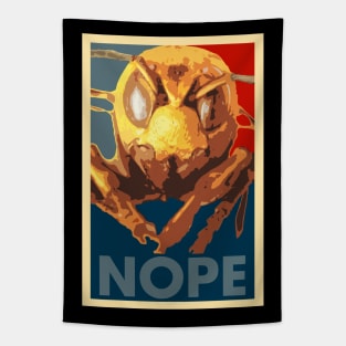 Giant Hornet NOPE Tapestry