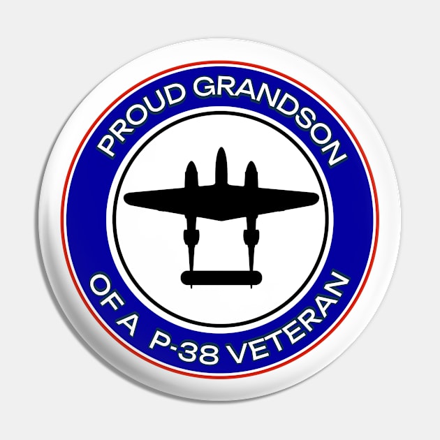 Proud Grandson of a P-38 Veteran Pin by P-38 Lightning