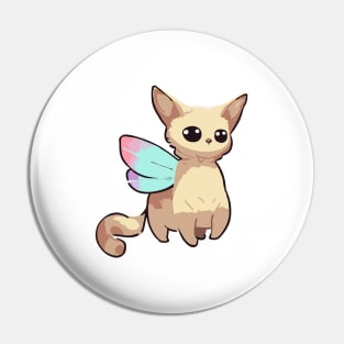 Cat X Butterfly AKA CATTERFLY | Cat and Butterfly Pin