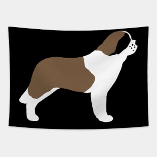 Saint Bernard Silhouette Tapestry