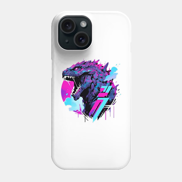 godzilla Phone Case by piratesnow