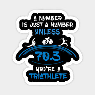 Bragging Half Triathlon 70.3 Magnet