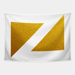 Zeddemore Industries Logo (Gold) Tapestry