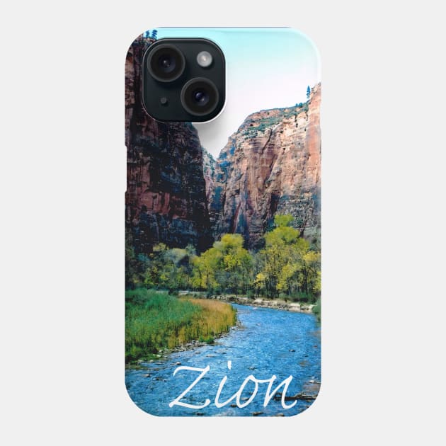 Zion National Park Phone Case by MelissaJBarrett