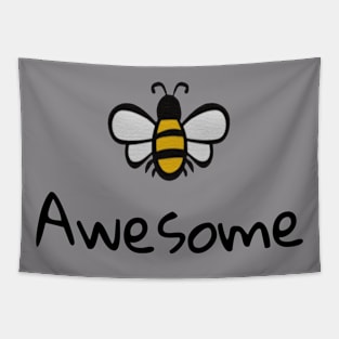 Bee Awesome Tapestry