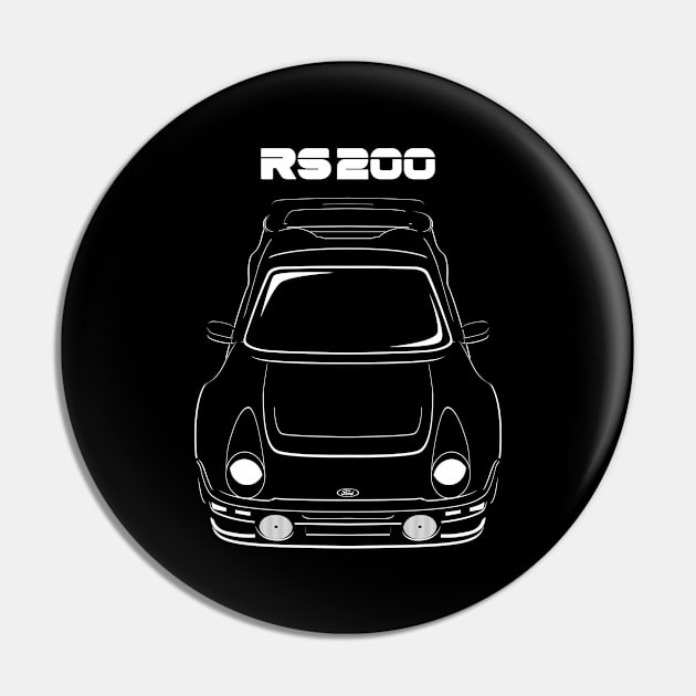 RS200 Evolution 1984-1986 Pin by V8social