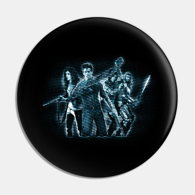 Vintage Dead Characters Movies Retro Pin by WillyPierrot