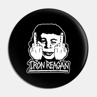 iron reagan Pin