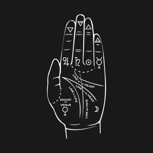 Palmistry Hand T-Shirt