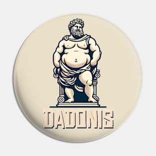 Dadonis - Funny Gift for Dad Father Husband Pin