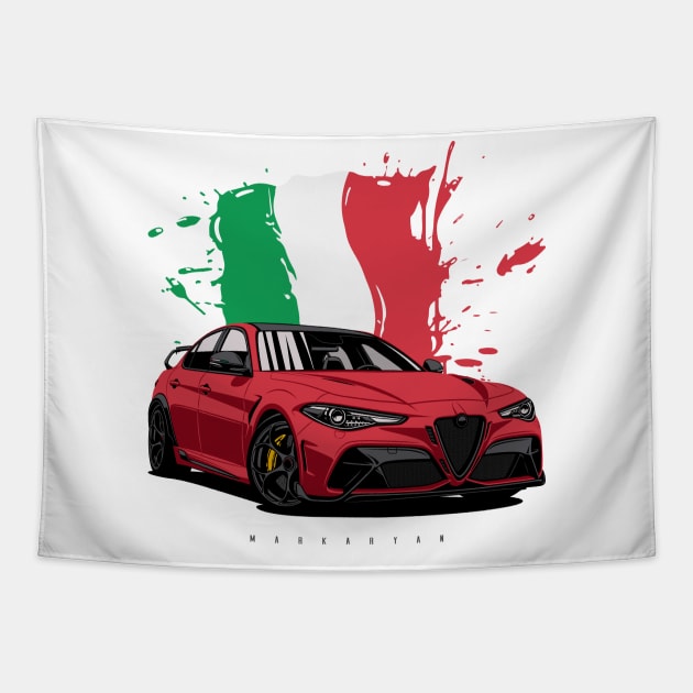 Giulia GTA Tapestry by Markaryan