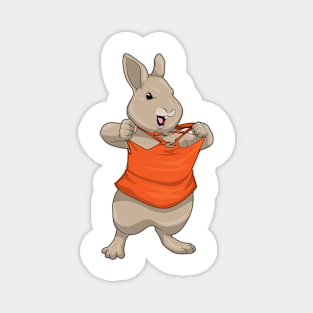 Rabbit Bodybuilder Bodybuilding Magnet