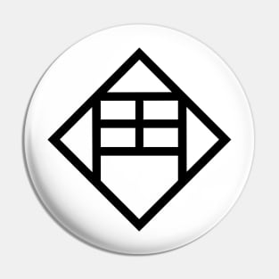 Chikamatsu Monzaemon's symbol Pin