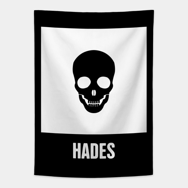 Hades Greek Mythology God Symbol Hades Tapestry Teepublic