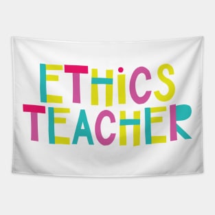 Ethics Teacher Gift Idea Cute Back to School Tapestry