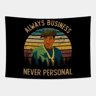 Graphic Art Always Business Tapestry