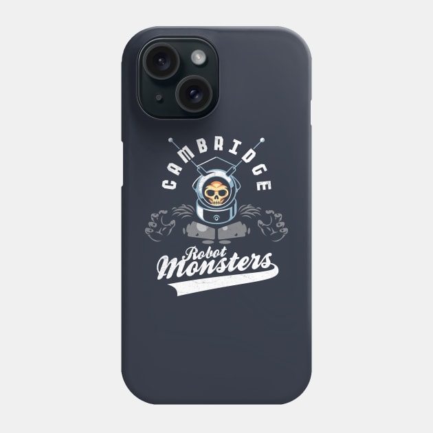 Robot Monster (Cambridge) Phone Case by Dark Corners