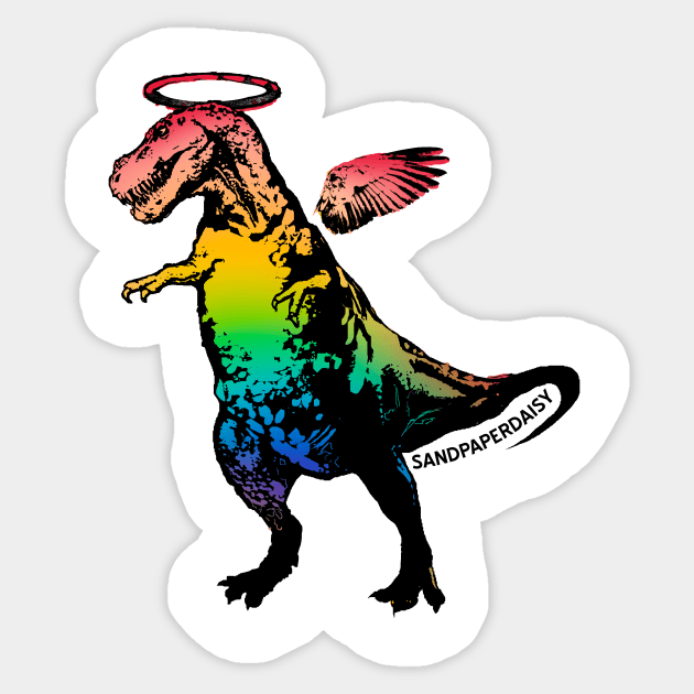 Ste-GAY-saurus | Pride Dinosaur Sticker