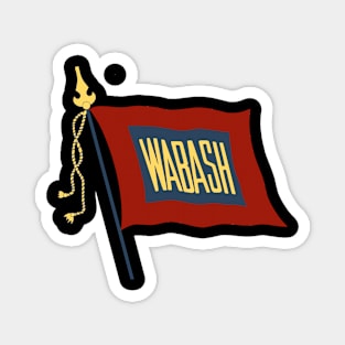 The Wabash Railroad Magnet