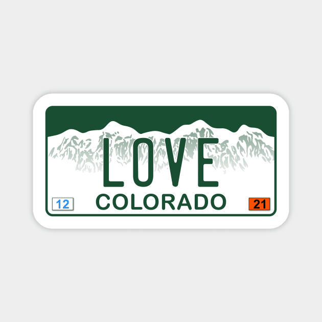 Colorado - Love Magnet by zealology