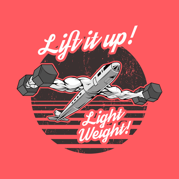 Lift it Up Bodybuilder Shirt Powerlifting Gym Motivation by ELFEINHALB