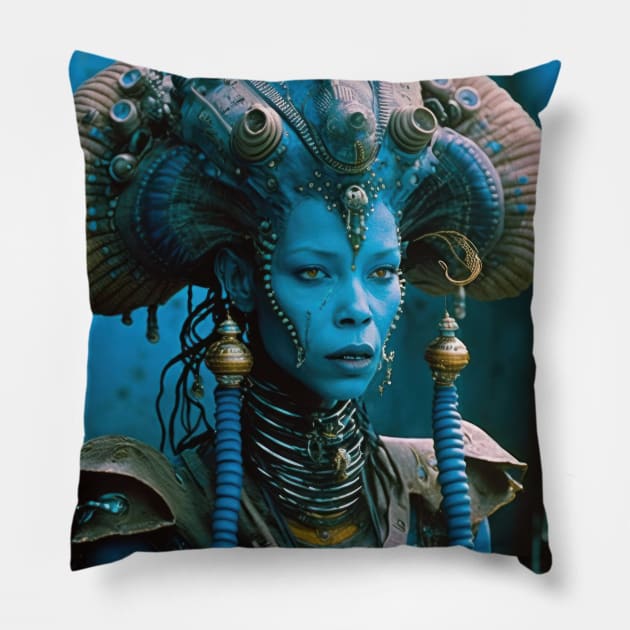 Hasturon’s Dilemma Pillow by Tim Molloy Art