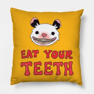 Eat Your Teeth Pillow