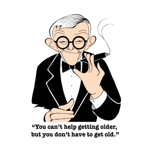 George Burns classic comedian T-Shirt