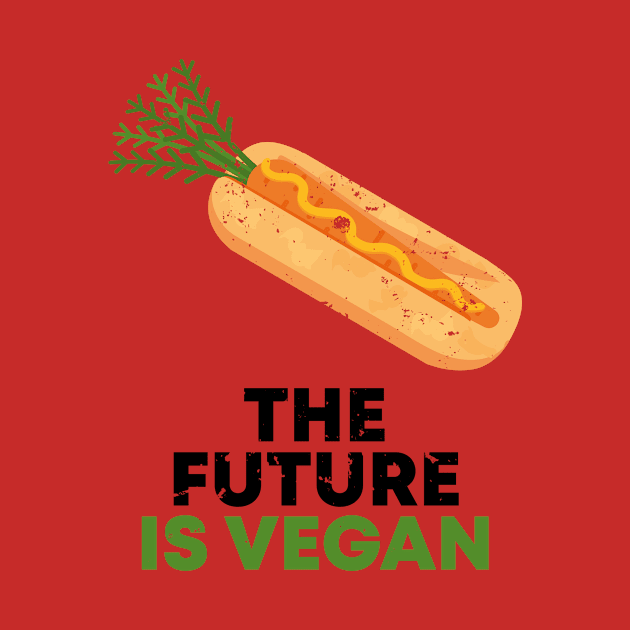 THE FUTURE IS VEGAN by mryetee