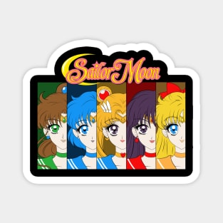 Sailor Moon Team Portrait Magnet
