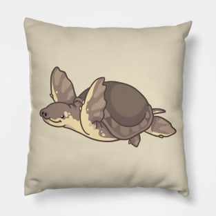 Pig-Nosed Turtle Pillow