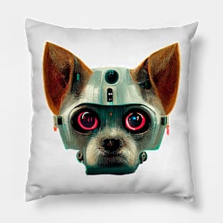 Robodog 2, the robot terrier puppy Pillow