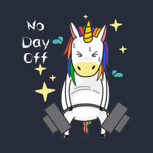 Weight-lifting Unicorn T-Shirt