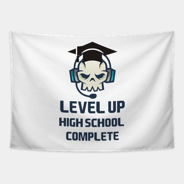 2019 High School Graduation Gamer Gift Shirt Tapestry by islander